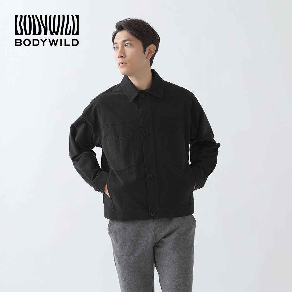 【襯衫外套】 復古棉彈力 【包郵】 【SALE】